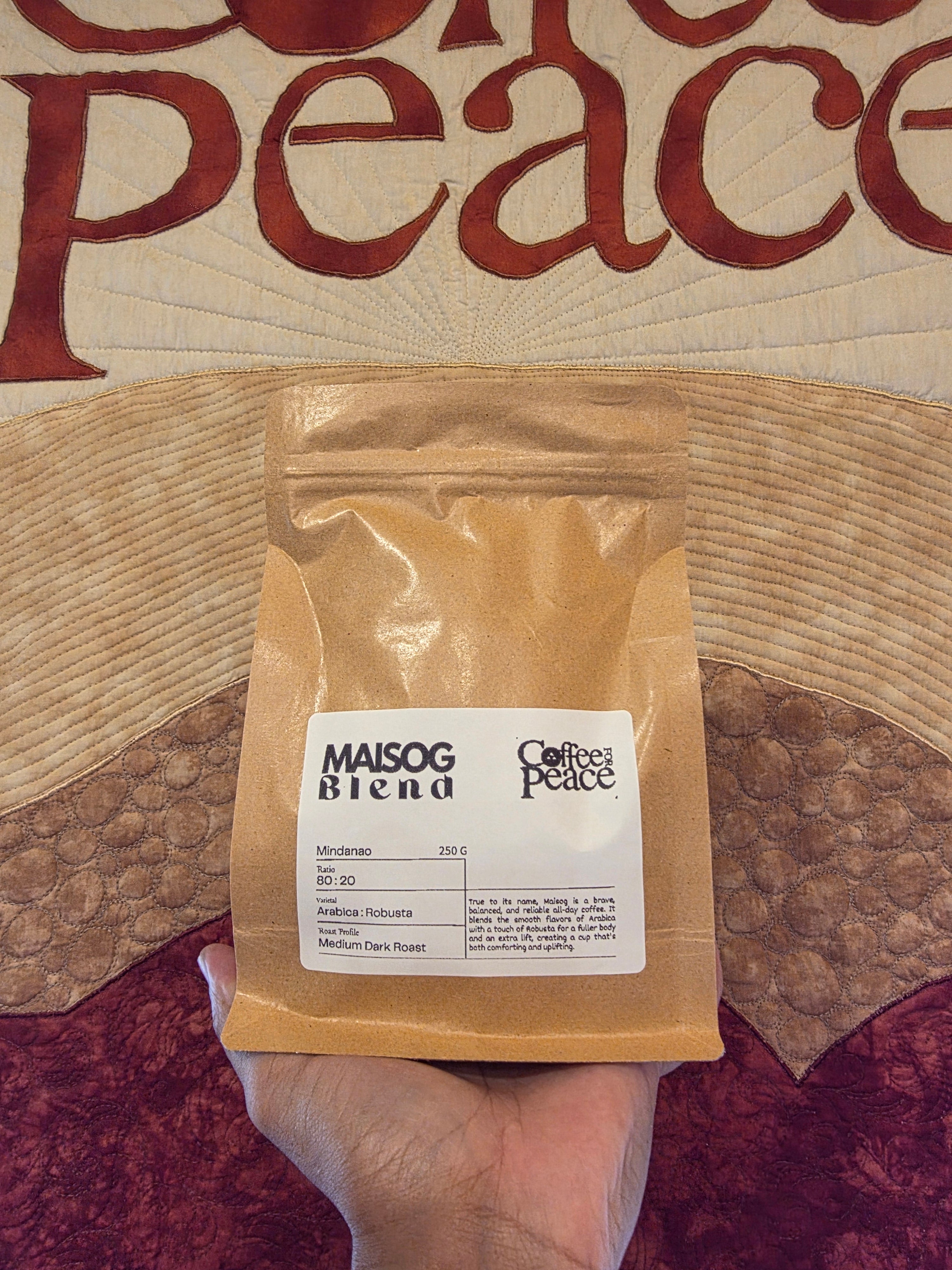 Maisog Blend — 80/20 Arabica-Robusta | Medium Dark Roast
